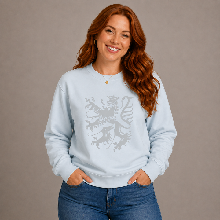Pfälzer Löwe silber - Sweater Unisex