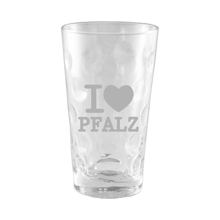 Dubbeglas - I Love Pfalz - Glasgravur