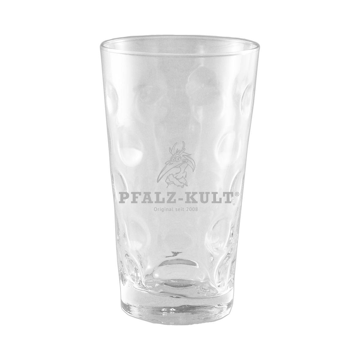 Dubbeglas - Signature "Pfalz-Kult" - Glasgravur
