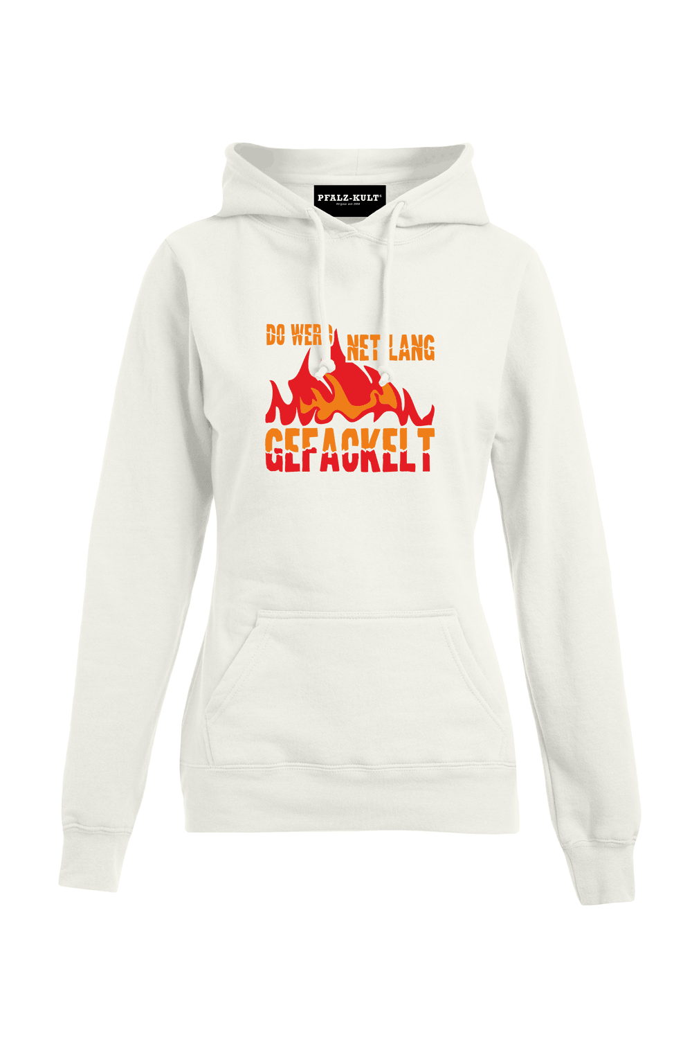 Do werd net lang gefackelt - Frauen Hoodie