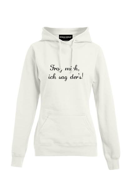 Frog mich - Frauen Hoodie