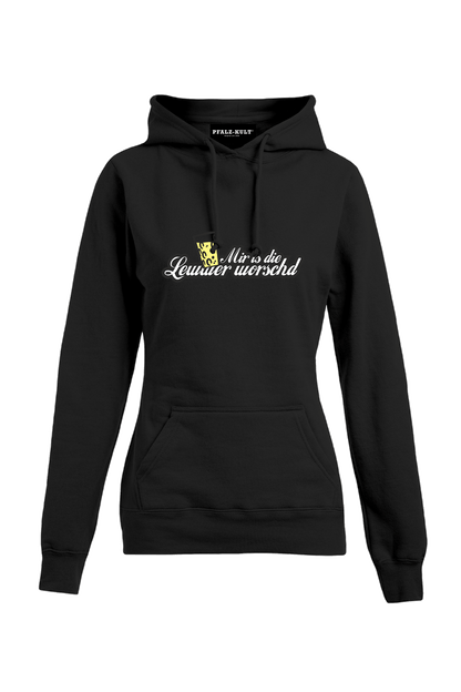 Lewwer worschd - Frauen Hoodie