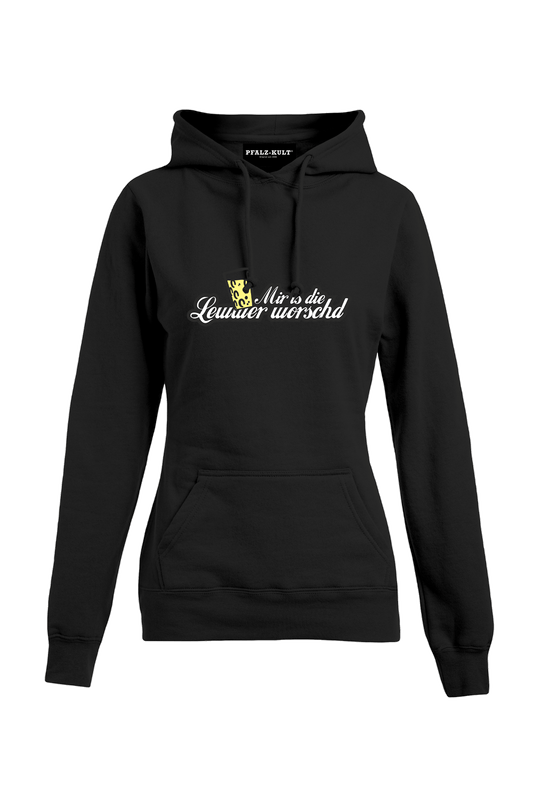Lewwer worschd - Frauen Hoodie