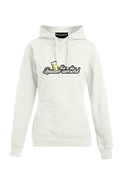 Lewwer worschd - Frauen Hoodie