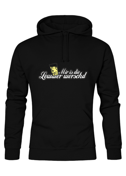 Lewwer worschd - Männer Hoodie - Unisex