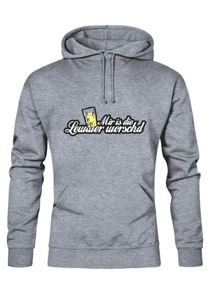 Lewwer worschd - Männer Hoodie - Unisex