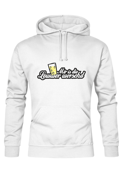 Lewwer worschd - Männer Hoodie - Unisex