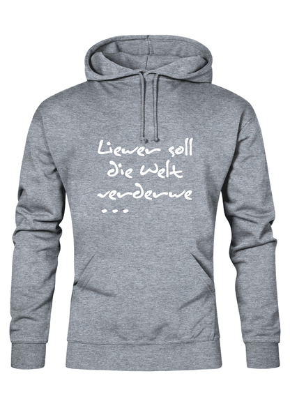 Liewer soll - Männer Hoodie - Unisex