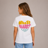 Wurstmarkt-Herz bunt - Kinder T-Shirt