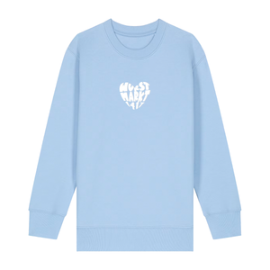 Wurstmarkt-Herz weiß - Kinder Sweater