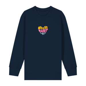 Wurstmarkt-Herz bunt - Kinder Sweater