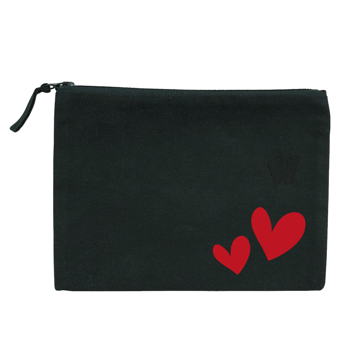 Kosmetiktasche "Herzen"