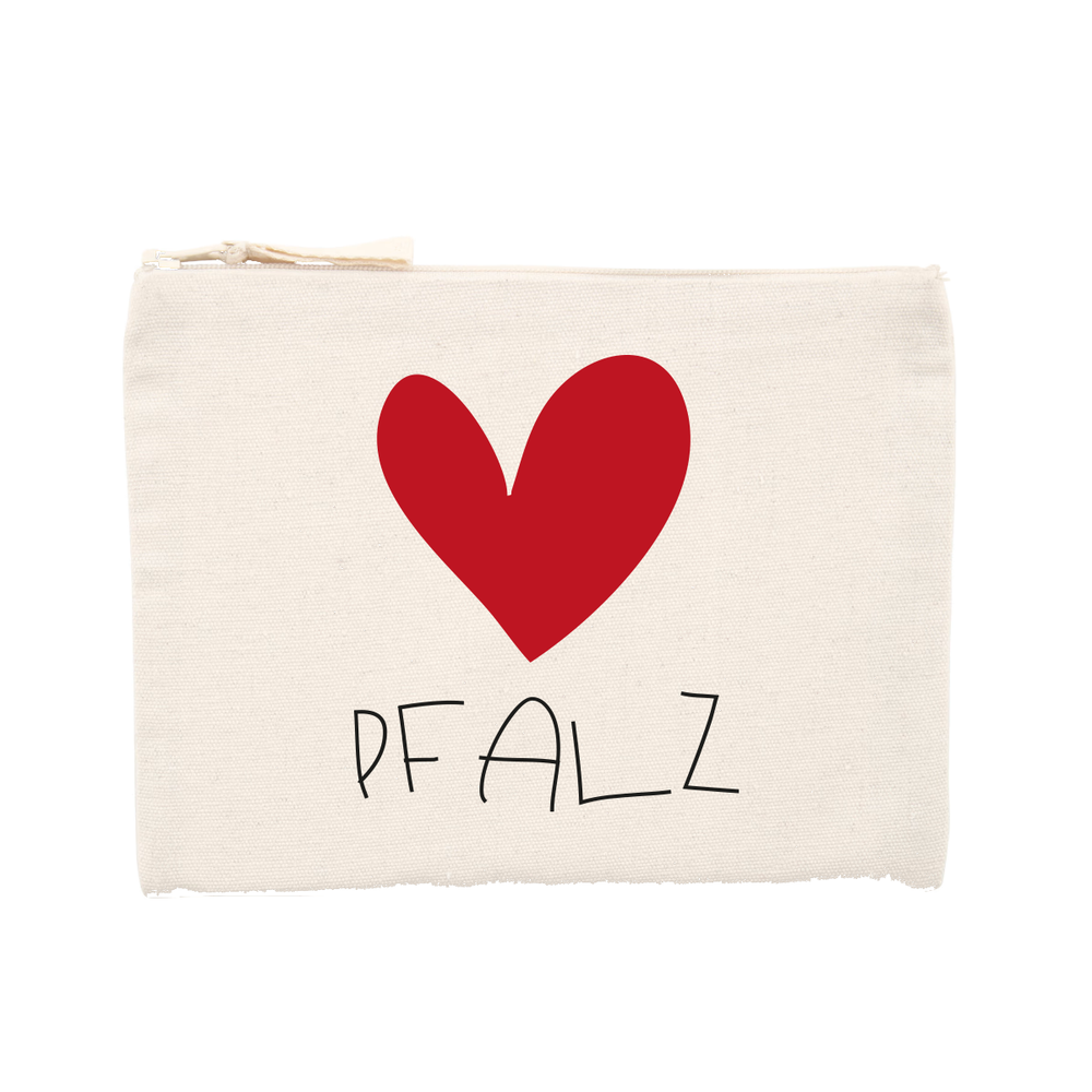 Kosmetiktasche "Pfalz Herz"