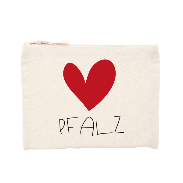 Kosmetiktasche "Pfalz Herz"
