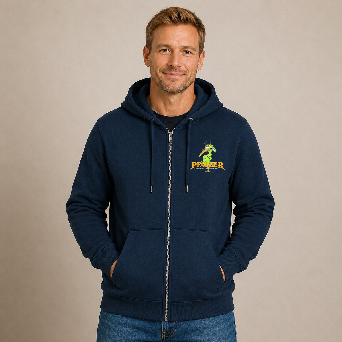 Pfälzer Legenden sterben nie - Zip-Hoodie Unisex