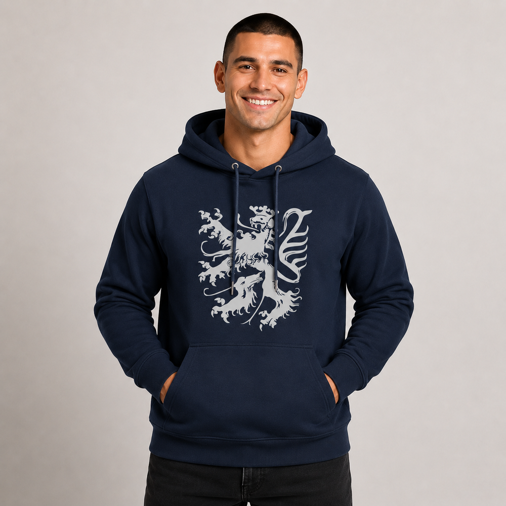Pfälzer Löwe silber - Hoodie Unisex