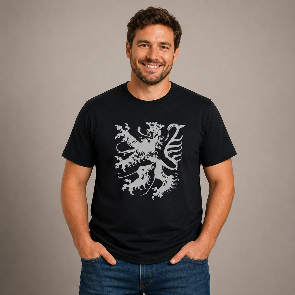 Pfälzer Löwe silber - T-Shirt Unisex