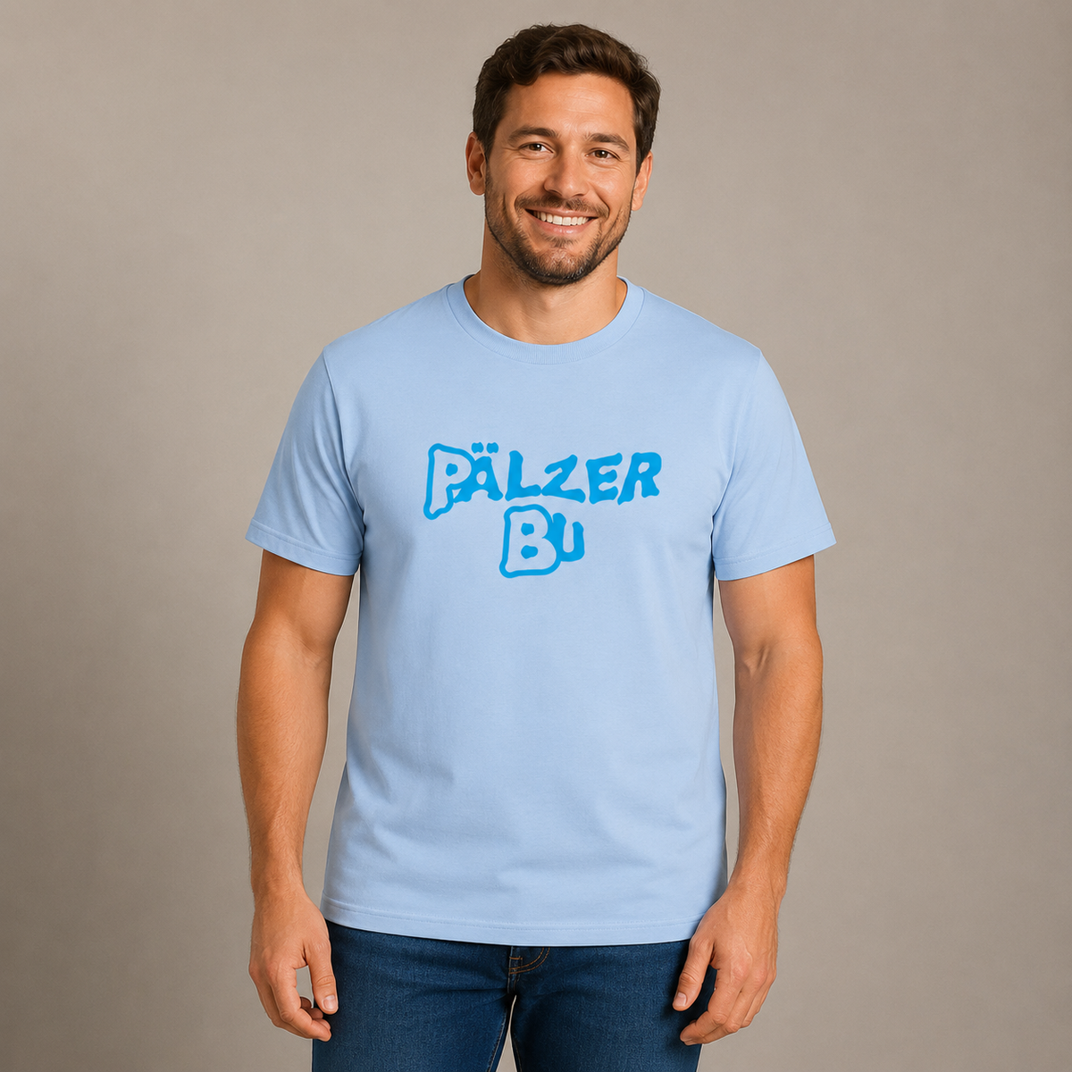 Pälzer Bu (blau) - T-Shirt Unisex