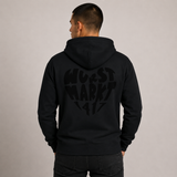 Wurstmarkt-Herz schwarz - Hoodie Unisex