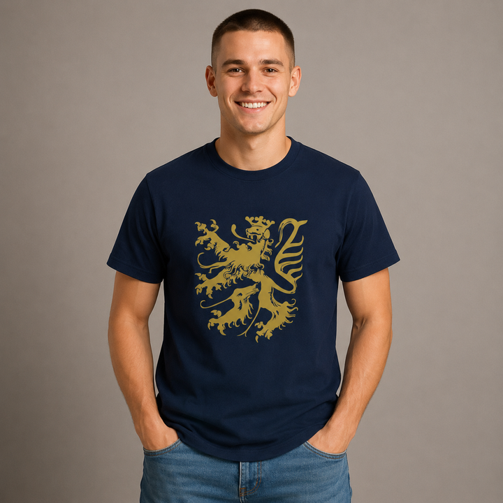 Pfälzer Löwe gold - T-Shirt Unisex