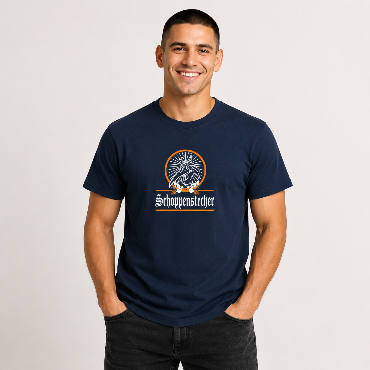 Schoppestecher (orange) - T-Shirt Unisex