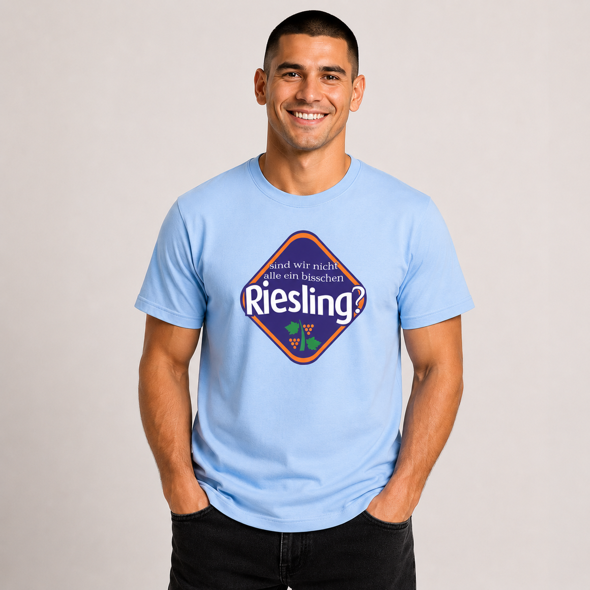 Sind wir nicht alle ein bisschen Riesling? - T-Shirt Unisex