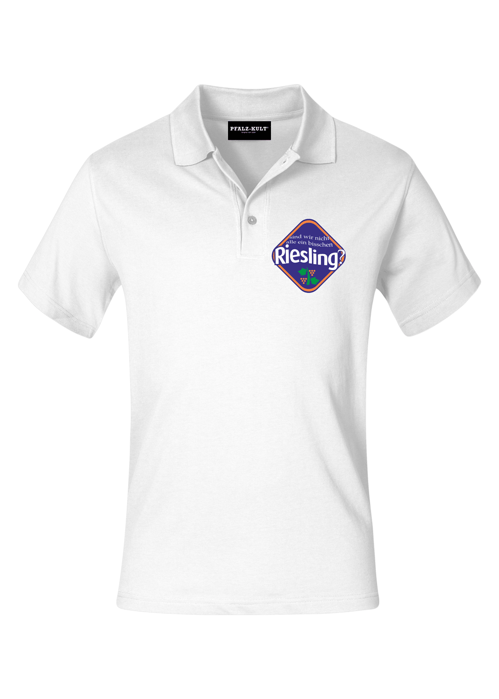 Sind wir nicht alle ein bisschen Riesling - Unisex Poloshirt