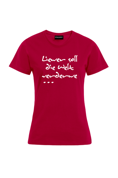 Liewer soll - Frauen T-Shirt