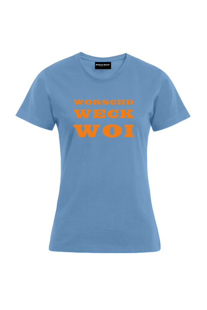 Worschd Weck Woi - Frauen T-Shirt