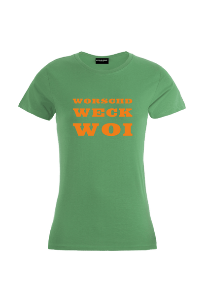 Worschd Weck Woi - Frauen T-Shirt