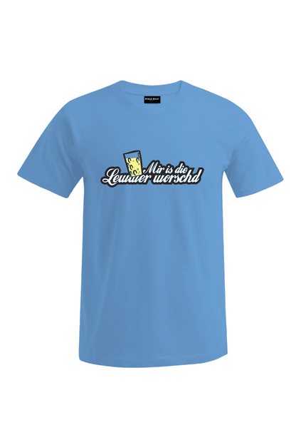 Lewwer worschd - Männer T-Shirt - Unisex