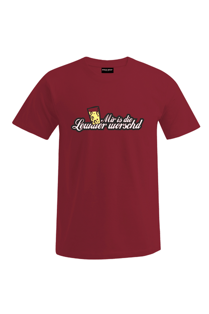 Lewwer worschd - Männer T-Shirt - Unisex