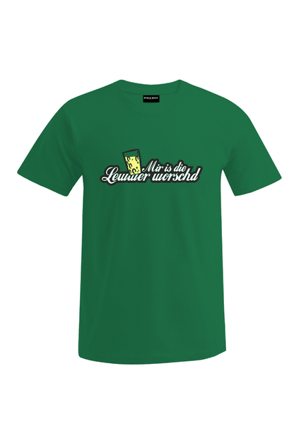 Lewwer worschd - Männer T-Shirt - Unisex