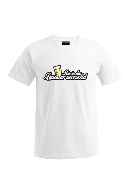 Lewwer worschd - Unisex T-Shirt