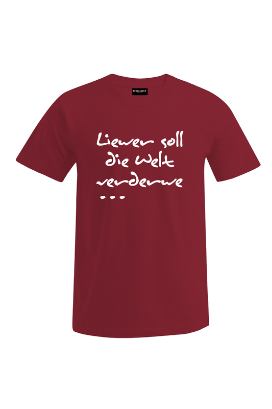 Liewer soll - Männer T-Shirt - Unisex