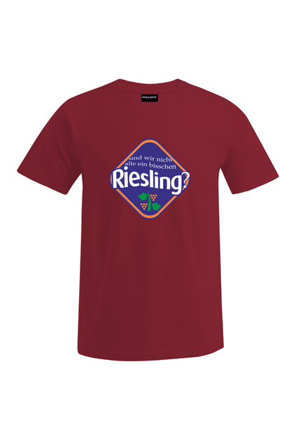 Sind wir nicht alle ein bisschen Riesling - Männer T-Shirt - Unisex