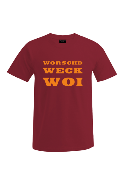 Worschd Weck Woi - Unisex T-Shirt