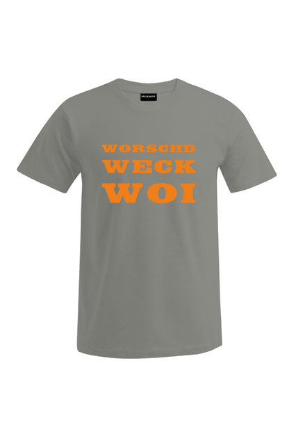 Worschd Weck Woi - Unisex T-Shirt