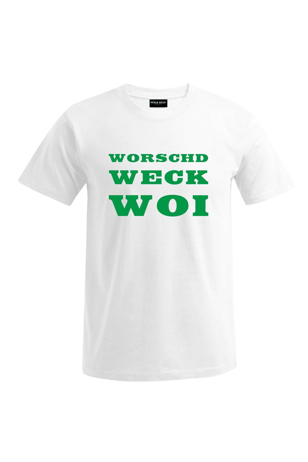 Worschd Weck Woi - Männer T-Shirt - Unisex