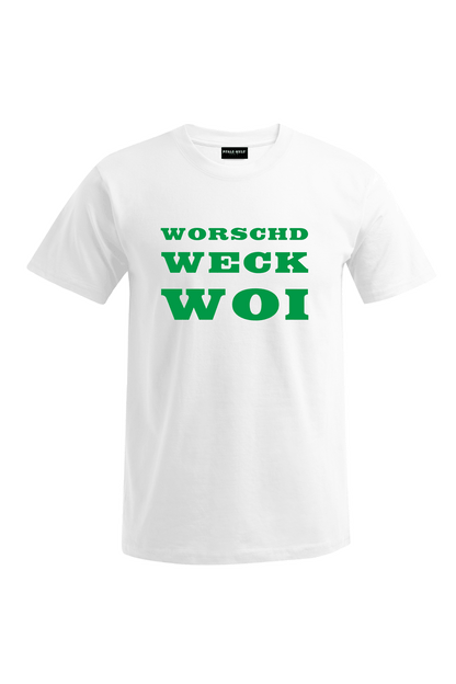 Worschd Weck Woi - Unisex T-Shirt