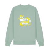 Ich mään jo blooss (gelb) - Sweater Unisex