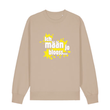 Ich mään jo blooss (gelb) - Sweater Unisex