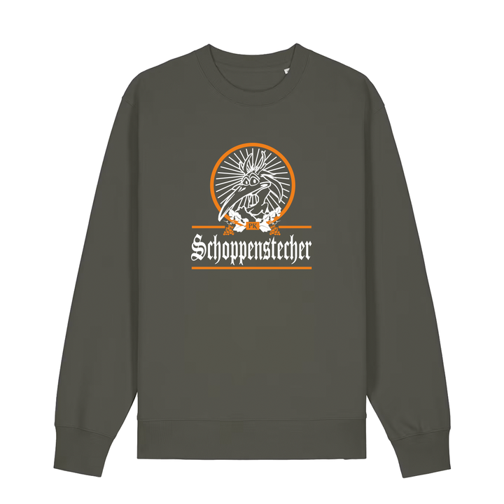 Schoppestecher (orange) - Sweater Unisex