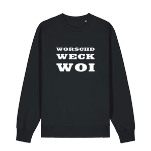 Worschd Weck Woi - Sweater Unisex