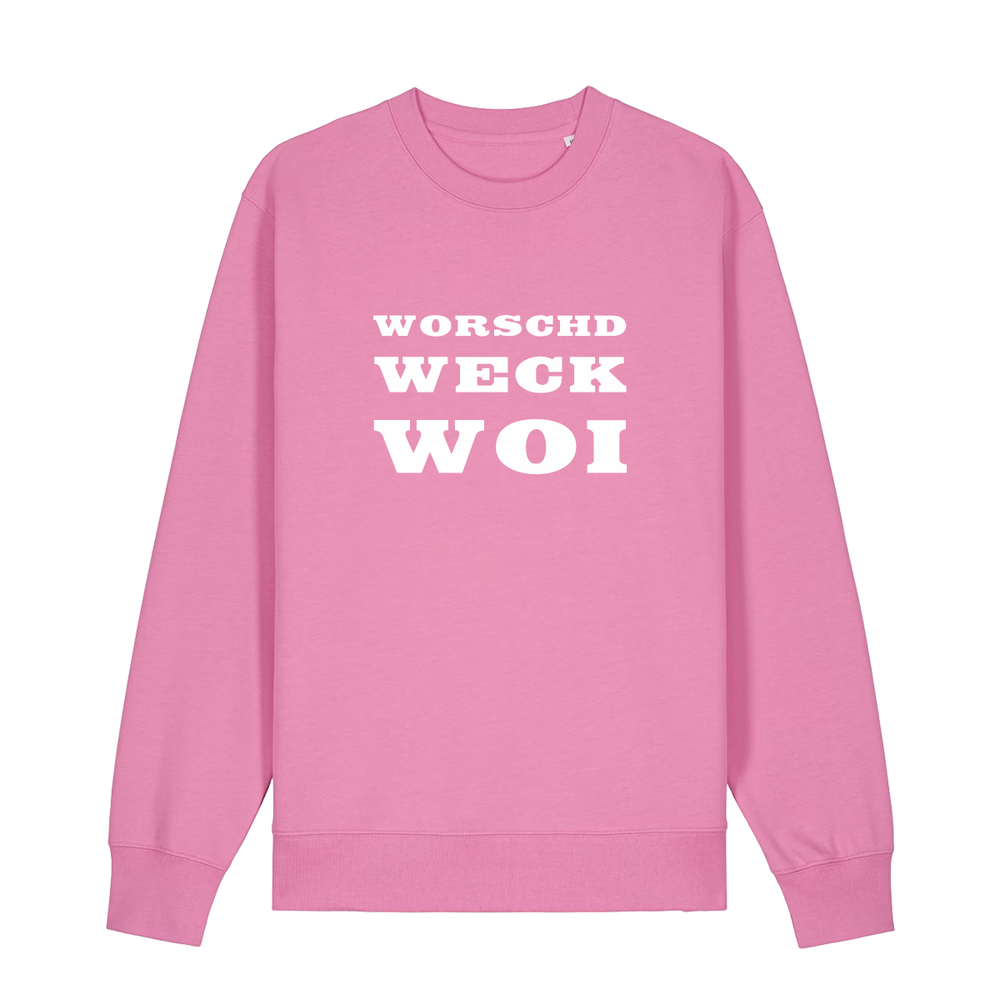 Worschd Weck Woi - Sweater Unisex