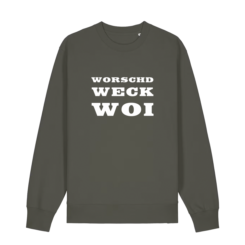 Worschd Weck Woi - Sweater Unisex