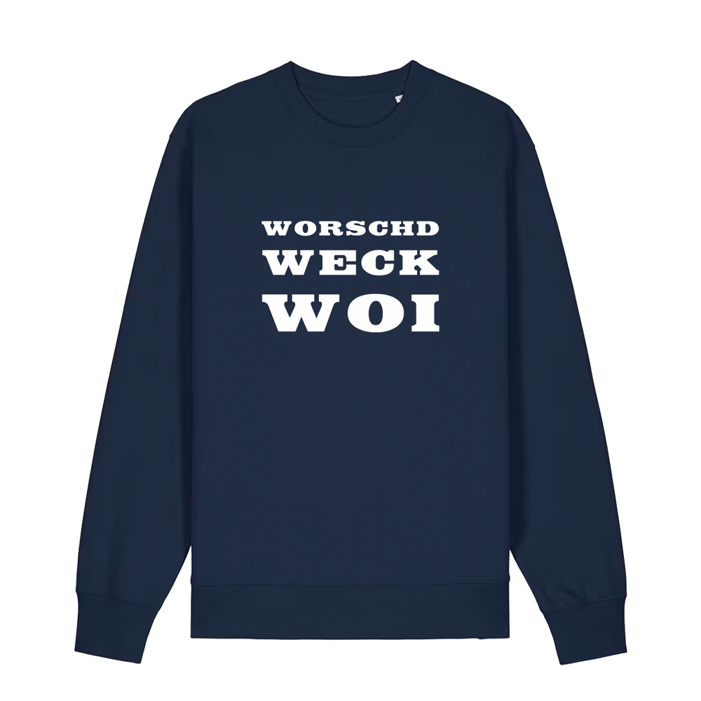 Worschd Weck Woi - Sweater Unisex