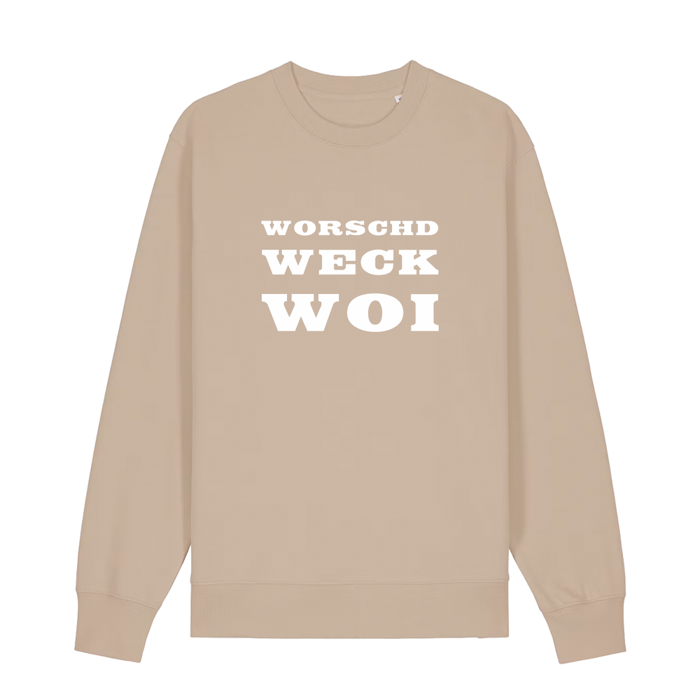 Worschd Weck Woi - Sweater Unisex
