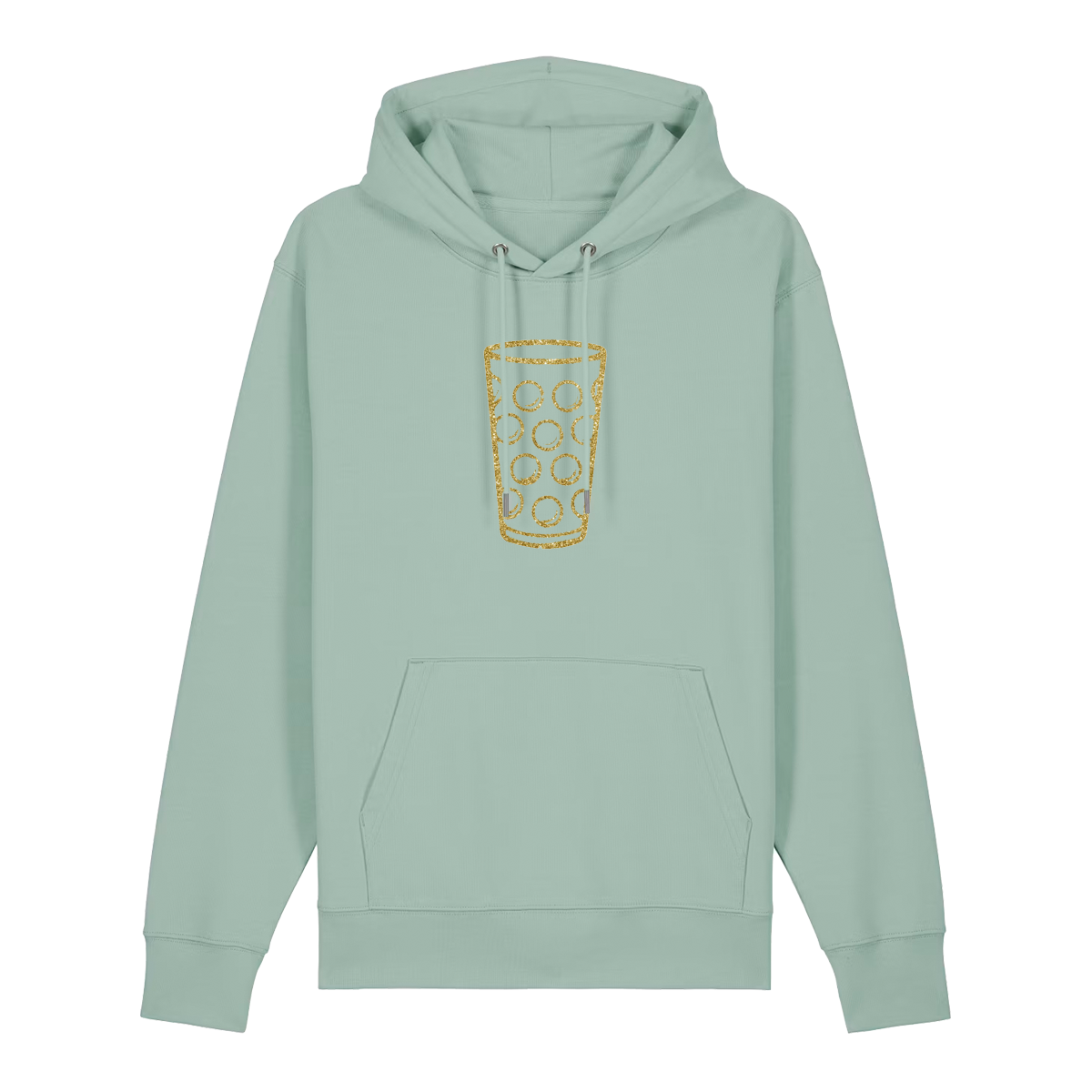 Glitzerdubbe gold - Hoodie Unisex