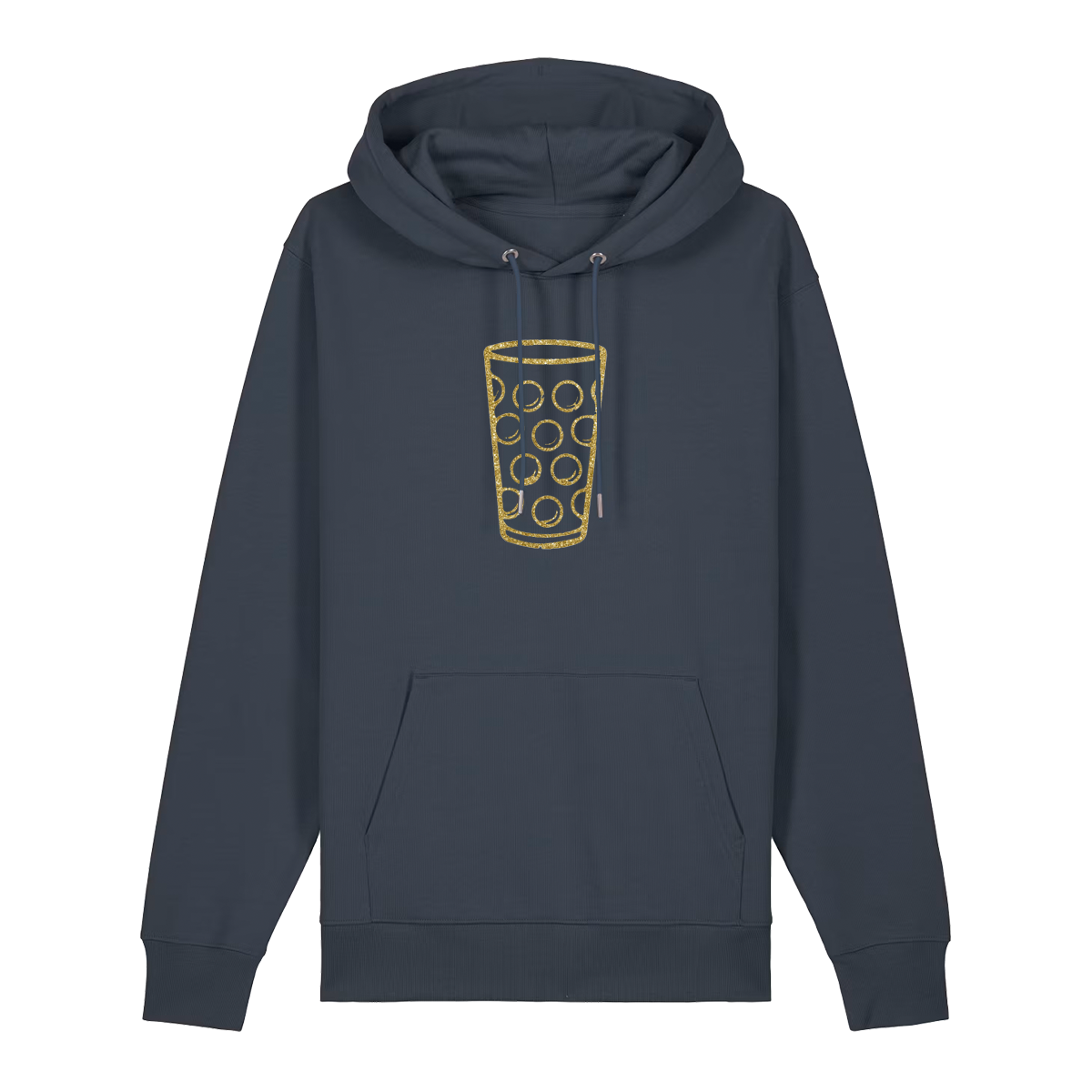 Glitzerdubbe gold - Hoodie Unisex